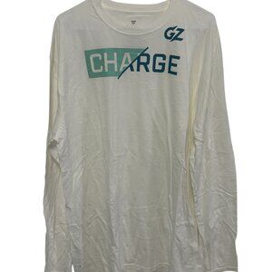 Men’s Fanatics Overwatch League White Long Sleeve Tee.  Size 2XL